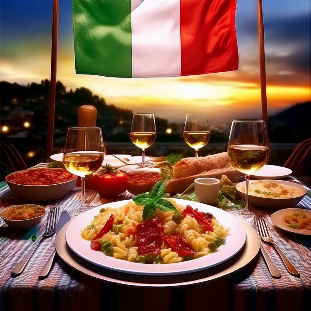 Soirée à thème italien